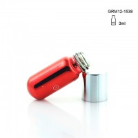 wholesale high quality UV coating 10ml roll-on glass bottle