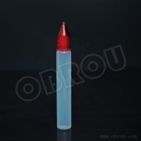 High quality pe  pen shape small 10ml 15ml 30ml plastic eye dropper bottles for e-liquid squeeze bottle