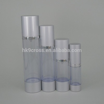 15ml 30ml 50ml acrylic cosmetics airless essential oil lotion pump bottle