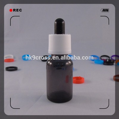 15ml 30 ml childproof glass dropper cosmetic oil bottle with glass pipette